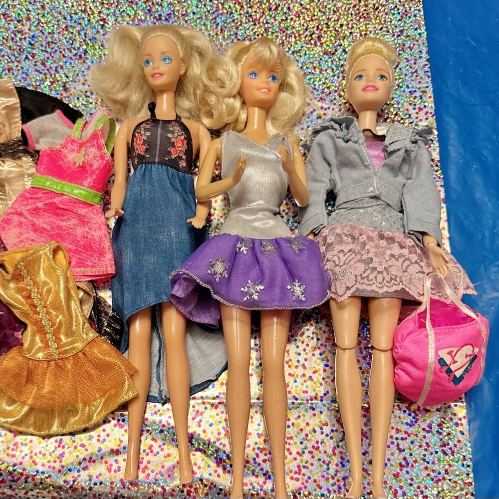 Barbie and clothes bundle